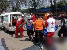 Motor Selip di By Pass Mojokerto, Pasutri asal Kediri Tewas