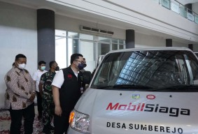Seluruh Desa di Kabupaten Kediri Kini Punya Mobil Siaga, Mas Dhito Cek Kelayakan