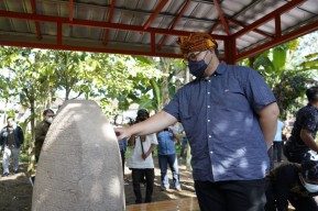 Peringati Hari Jadi Kabupaten Kediri, Mas Dhito Napak Tilas di Desa Siman