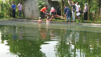 Perempuan Paruh Baya di Tulungagung Ditemukan Meninggal di Kolam Ikan