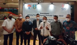 Pesan Menpora Zainudin Amali saat Membuka Rakornas Bidang Pemberdayaan Pemuda