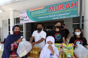 Pasar Murah Jatimnow Habiskan 5 Ton Beras, 2.000 Liter Migor, dan 1 Ton Gula