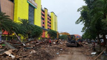 TPS Pasar Turi Dibongkar, Ruas Jalan Difungsikan Kembali