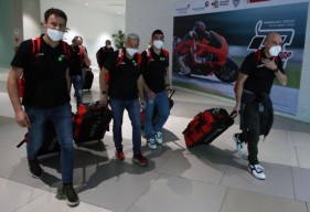 Pembalap MotoGP Mandalika Berdatangan di Lombok NTB