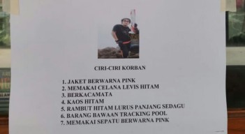 Ini Kronologi Hilangnya Pendaki di Gunung Arjuno saat Turun ke Pos Tambaksari