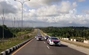 Puluhan Personel Polda Jatim Diterjunkan ke Mandalika Bantu Amankan MotoGP