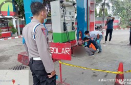 Warga Ngoro Jombang Meninggal saat Mengisi BBM Motor di SPBU