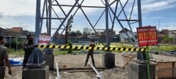 Tak Miliki Izin Apapun, Bangunan Tower Seluler di Jombang Disegel