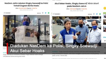 Video: Diadukan NasDem ke Polisi, Singky Soewadji Akui Sebar Hoaks