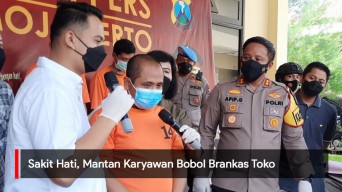 Video: Sakit Hati, Mantan Karyawan Bobol Brankas Toko