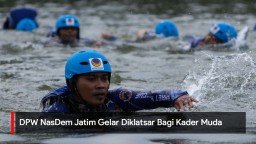 Video: DPW NasDem Jatim Gelar Diklatsar Bagi Kader Muda