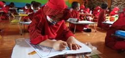 Anak TK di Ponorogo Serukan Ukraina-Rusia Berdamai