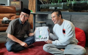 Forjukafi Ajak Baim Wong Kampanye Wakaf di Kalangan Milenial