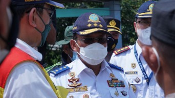 Dirjen Perhubungan Darat Cek Progres Perbaikan Jembatan Ngaglik