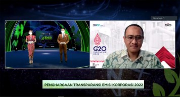 SIG Raih Dua Penghargaan Transparansi Emisi Korporasi 2022