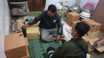 Buntuti Sales, Bea Cukai Blitar Temukan Puluhan Ribu Batang Rokok Ilegal