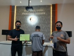 Tertangkap Kasus Narkoba, Pria Surabaya Berlebaran di Penjara