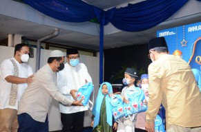 Jasa Tirta I Bagikan Santunan pada Dua Yayasan Panti Asuhan di Malang