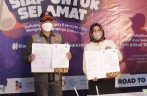Hari Kesiapsiagaan Bencana 2022, Unitomo Teken Nota Kesepahaman dengan BNPB