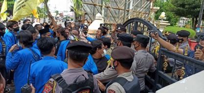 Mahasiswa Demo Lagi, Tuntut Bupati Ponorogo Tuntaskan Masalah Sampah