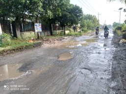 Ini Upaya Dinas PU Bina Marga Atasi Kerusakan Jalan di Lamongan Jelang Lebaran