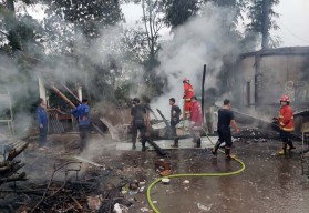 Gudang di Ponpes An-Nur 3 Malang Terbakar