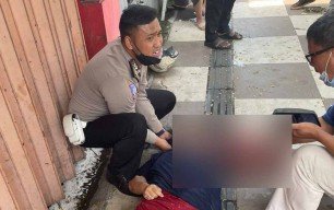 Mio Parkir di Jalan Gajah Mada Sidoarjo Ditabrak Mobil Xenia, Korban Masuk RS