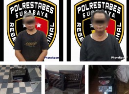 Ini Dia Biang Kerok Hilangnya Besi Grill Selokan Pedestrian di Surabaya