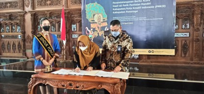 Ponorogo Resmi Gabung Ekosistem Kota/Kabupaten Kreatif Indonesia