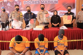 Polres Madiun Tetapkan 4 Tersangka Kasus Meledaknya Serbuk Petasan