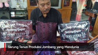 Video: Sarung Tenun Produksi Jombang yang Mendunia