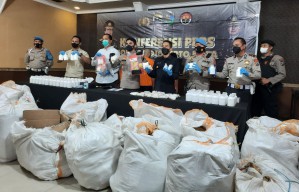6 Anggota Sindikat Narkoba di Mojokerto Ditangkap, 3 Juta Butir Pil Koplo Disita