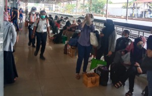 Selama Lebaran, Daop 7 Madiun Layani 209.854 Penumpang Kereta Api