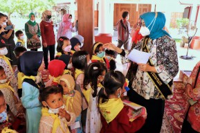 Terima Kunjungan Komunitas Playdate GMA, Bunda Fatma Sampaikan Pentingnya PAUD