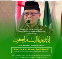 Kenang Buya Ahmad Syafii Maarif, Rektor UM Surabaya: Sosok yang Entengan
