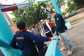 Seluncuran KenPark Surabaya Ambrol, Polisi Periksa 5 Orang Saksi