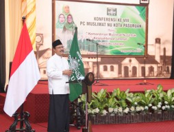 Buka Konfercab, Gus Ipul Ajak Muslimat Sinergi Bangun Kota Pasuruan