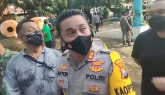 Polisi Tutup Sementara Wahana Tempat Seluncuran Ambrol di KenPark Surabaya