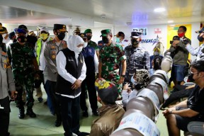 Forkopimda Jatim Pantau Arus Balik di Pelabuhan Ketapang Banyuwangi