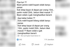 Tiket Air Panas Padusan Pacet Tetap Mahal, Netizen Sambat