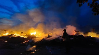Pasar Tradisional Purwokerto Kediri Kebakaran, Belasan Lapak Ludes