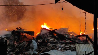 Update Kebakaran Pasar Purwokerto Kediri, Total 35 Kios Terbakar