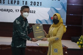 Pemkab Mojokerto Raih Opini WTP 8 Kali Berturut-turut