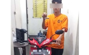 Pulang saat Lebaran, Pemuda di Tulungagung Curi Motor Kakak Kandung