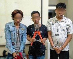 Komplotan Spesialis Pembobol Kotak Amal di Sidoarjo Dibekuk Polisi