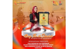 Program Ning Ita di Sekolah Sabet Penghargaan dari Kementerian Agama RI