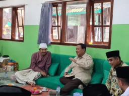 Halalbihalal ke Ulama di Jawa Timur, Prabowo Didoakan Jadi Presiden