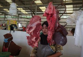 Wabah PMK Sapi Gak Ngefek, Stok Daging di Lamongan Aman