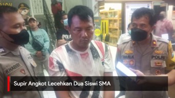 Video: Sopir Angkot Lecehkan Dua Siswi SMA