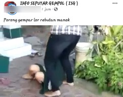 Viral Dua Wanita Saling Jambak Disebut di Sidoarjo, Diduga Rebutan 'Burung'